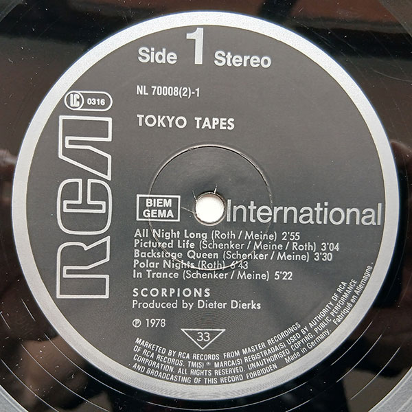 Scorpions - Tokyo Tapes - Obrázek 5
