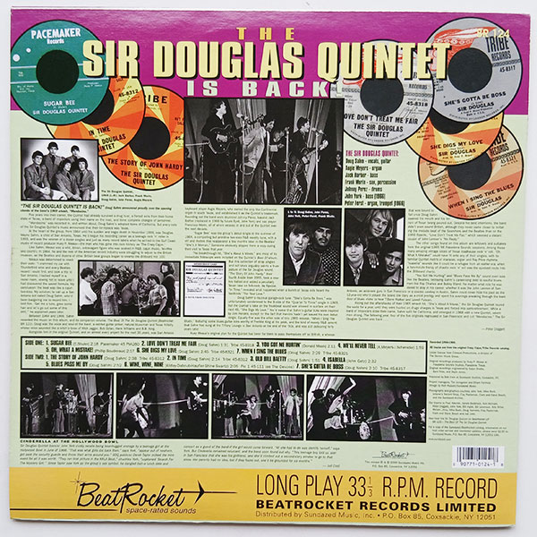 The Sir Douglas Quintet - The Sir Douglas Quintet Is Back! - Obrázek 2