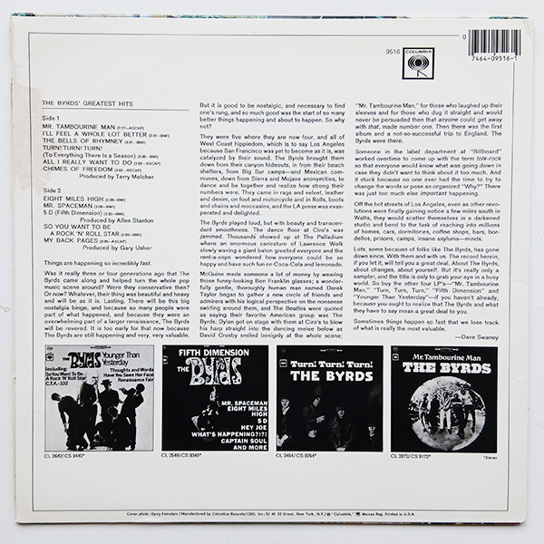 The Byrds - The Byrds' Greatest Hits - Obrázek 2