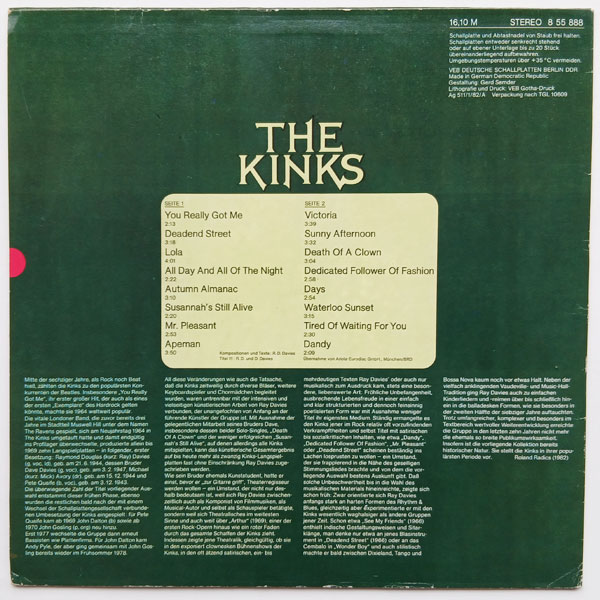 The Kinks - The Kinks - Obrázek 2