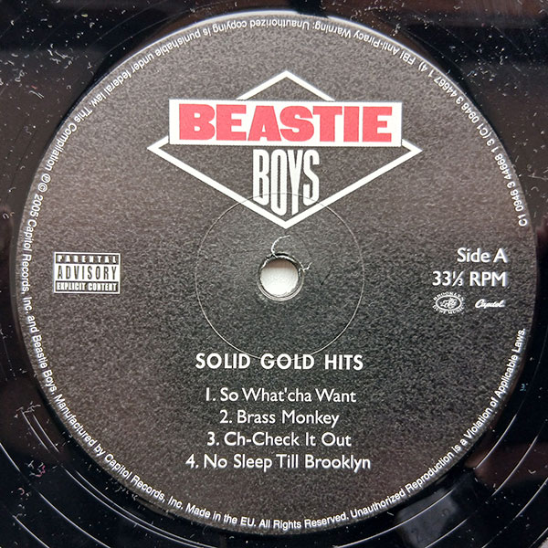 Beastie Boys - Solid Gold Hits - Obrázek 5