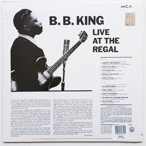 B.B. King - Live At The Regal - Obrázek 2