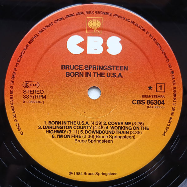 Bruce Springsteen - Born In The U.S.A. - Obrázek 5