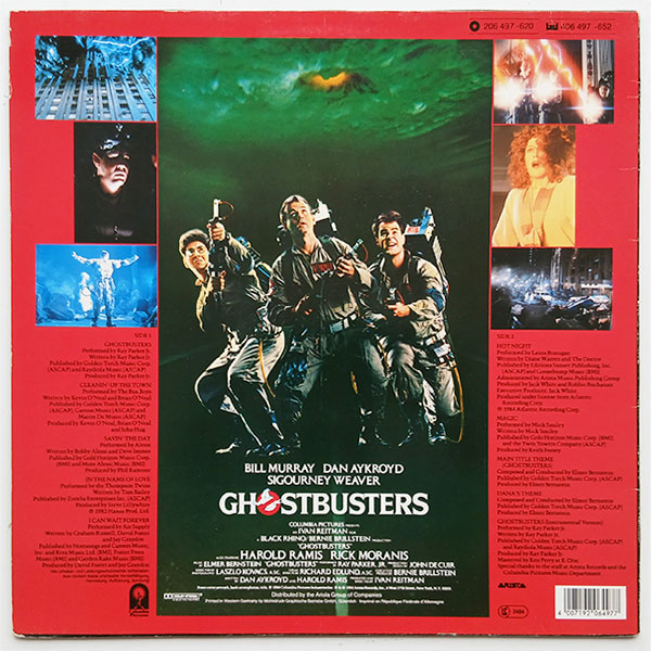 Various - Ghostbusters (Original Soundtrack Album) - Obrázek 2