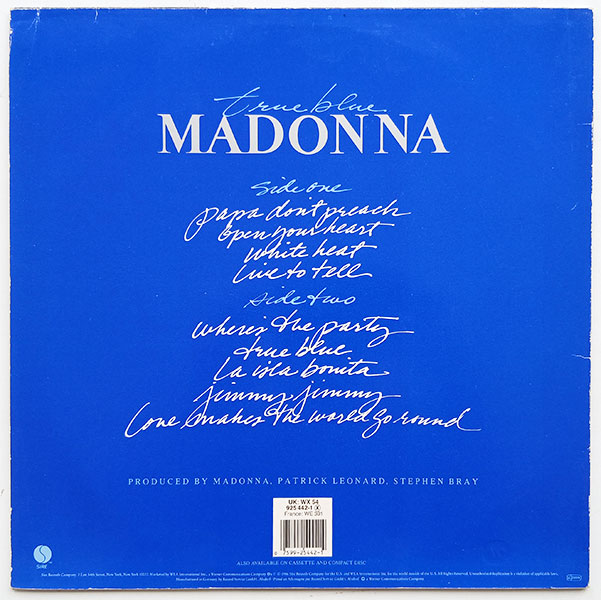 Madonna - True Blue - Obrázek 2