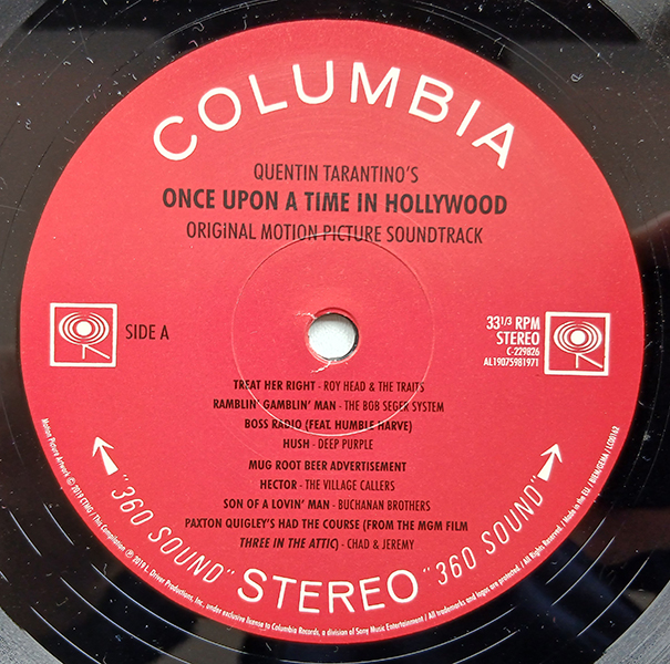 Various - Once Upon A Time In Hollywood (Original Motion Picture Soundtrack) - Obrázek 5
