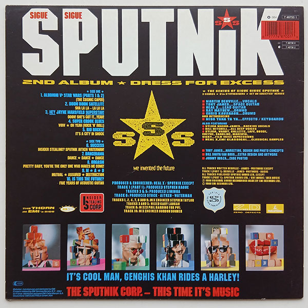 Sigue Sigue Sputnik - Dress For Excess - Obrázek 2